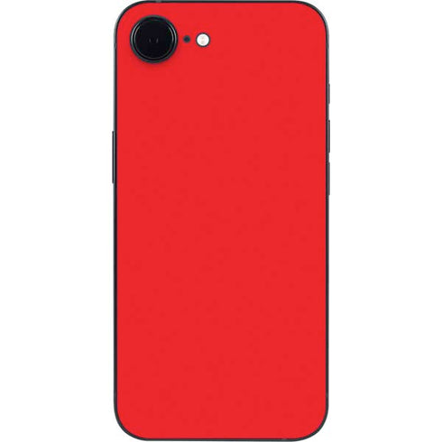 Red iPhone 16e Skin