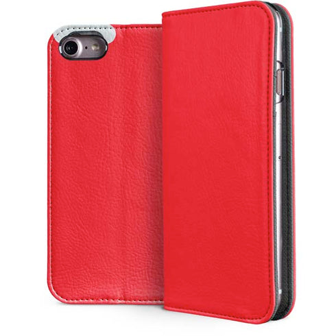 Red Solid iPhone 7 Folio Case