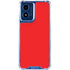 Red Moto G 5G (2024) Clear Case