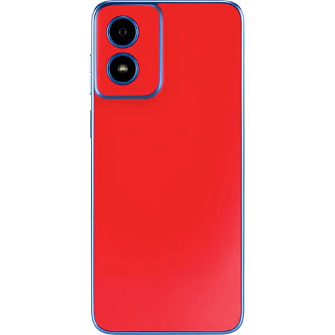 Red Moto G Play 4G (2024) Skin