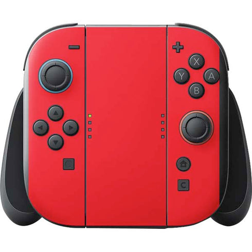 Red Nintendo Switch 2 (2025) with Joy-Con Skin