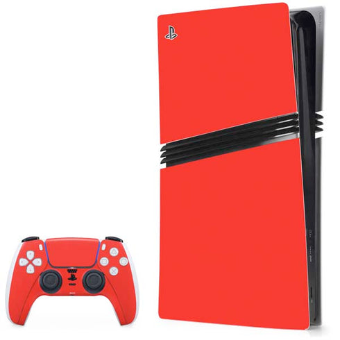 Red PlayStation PS5 Skins