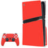 Red PS5 Pro Disk Bundle Skin