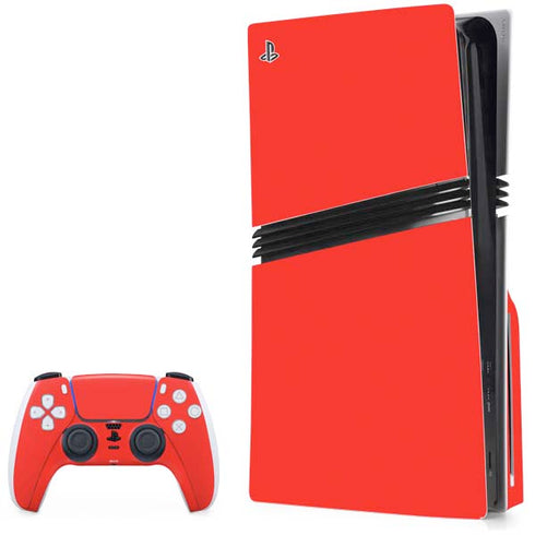Red PlayStation PS5 Skins