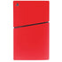 Red PS5 Slim Digital Edition Console Skin