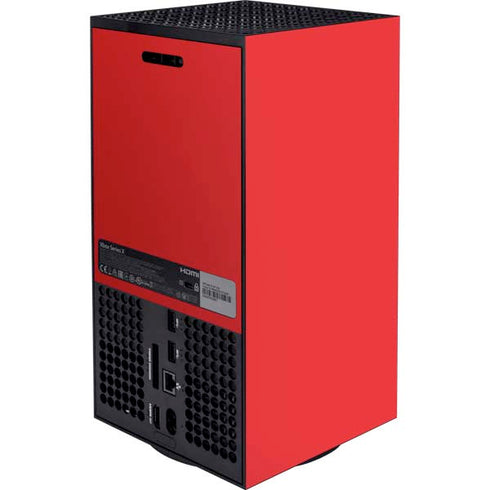 Red XBox Series X Digital Edition Bundle Skin