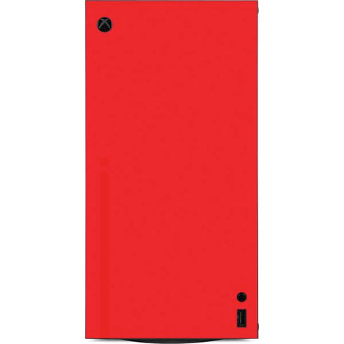 Red XBox Series X Digital Edition Console Skin