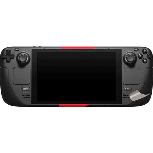 Red Solid Steam Deck Handheld Gaming Computer Skin