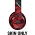 Red Street Camo Beats Studio Pro Wireless Headphones Skin