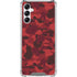 Red Street Camo Gabb Phone 4 Clear Case