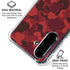 Red Street Camo Galaxy A36 5G Clear Case