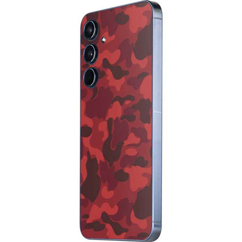 Red Street Camo Galaxy A36 5G Skin