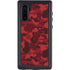 Red Street Camo Galaxy Cases