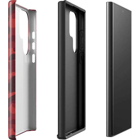Red Street Camo Galaxy S23 Ultra Pro Case