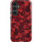 Red Street Camo Galaxy S25 Impact Case