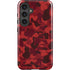 Red Street Camo Galaxy S25 Impact Case