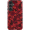 Red Street Camo Galaxy S25 Plus Impact Case