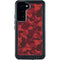 Red Street Camo Galaxy S24 Plus Waterproof Case