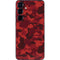 Red Street Camo Galaxy S24 Skin