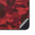 Red Street Camo Galaxy S24 Skin
