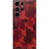Red Street Camo Galaxy S25 Ultra Skin