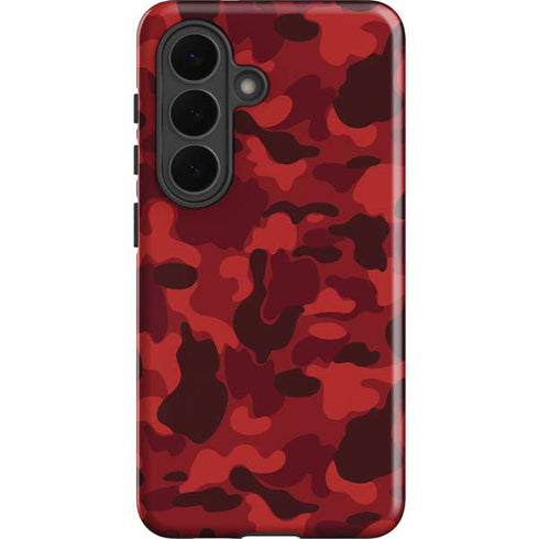 Red Street Camo Galaxy S26 Impact Case
