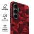 Red Street Camo Galaxy S26 Plus Impact Case