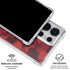 Red Street Camo Galaxy S26 Ultra Clear Case