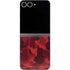 Red Street Camo Galaxy Z Flip6 Skin