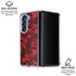 Red Street Camo Galaxy Z Fold6 Clear Case
