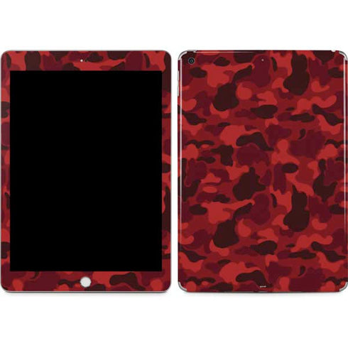 Red Street Camo Apple iPad Skin