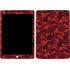 Red Street Camo Apple iPad Skin