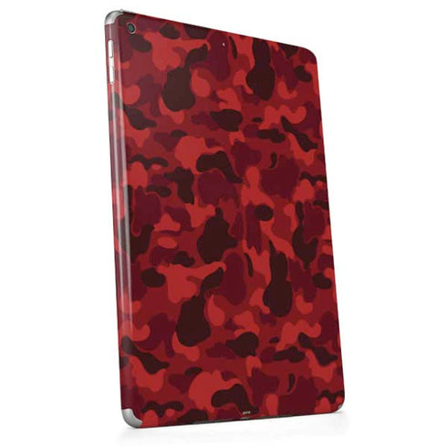 Red Street Camo Apple iPad Skin