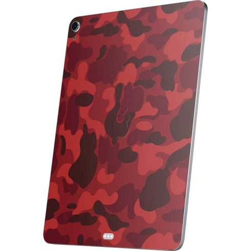 Red Street Camo Apple iPad Air Skin