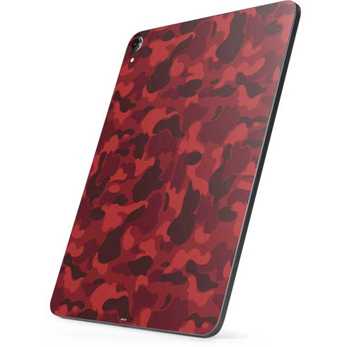 Red Street Camo Apple iPad Pro Skin