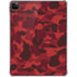 Red Street Camo iPad Pro 11in (2024) Clear Case
