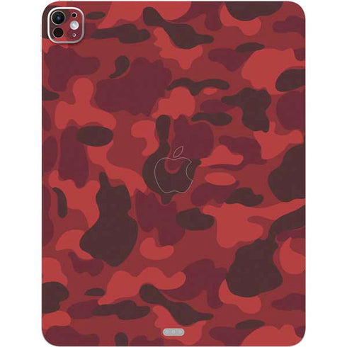 Red Street Camo iPad Pro 13in M4 (2024) Skin