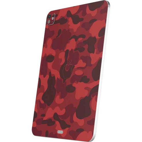 Red Street Camo iPad Pro 13in M4 (2024) Skin