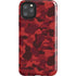 Red Street Camo iPhone Cases