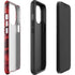 Red Street Camo iPhone 15 Pro Impact Case