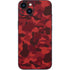Red Street Camo iPhone 15 Skin