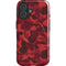 Red Street Camo iPhone 16 Magsafe Impact Case