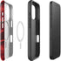 Red Street Camo iPhone 16 Magsafe Impact Case