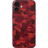 Red Street Camo iPhone 16 Plus Skin