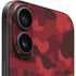Red Street Camo iPhone 16 Plus Skin
