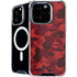 Red Street Camo iPhone 16 Pro MagSafe Case
