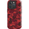 Red Street Camo iPhone 16 Pro Magsafe Impact Case