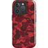 Red Street Camo iPhone 16 Pro Magsafe Impact Case