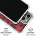 Red Street Camo iPhone 16 Pro Max Clear Case