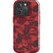 Red Street Camo iPhone 16 Pro Max Impact Case